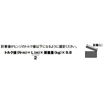 トルクヒンジ(ステンレス) シブタニ