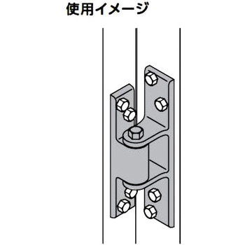 コーナーヒンジ(ステンレス) シブタニ