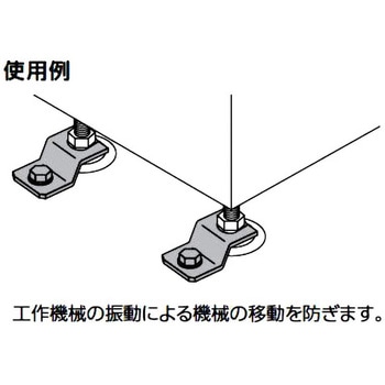 アジャスターボルト押え金具 シブタニ