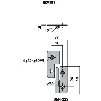 抜差丁番 - シブタニ