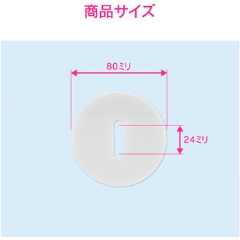 これカモ 汚れ隠しプレート シャワーフック用 (キレイに施工 交換用) GAONA(ガオナ)