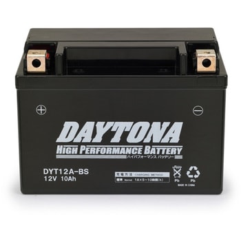 95388 ハイパフォーマンスバッテリーDYT12A-BS 1個 DAYTONA(デイトナ