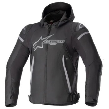 - ZACA WATERPROOF JACKET Alpinestars(�A���p�C���X�^�[�Y) �FBLACK DARK GRAY 53306970
