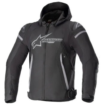 - ZACA WATERPROOF JACKET Alpinestars(�A���p�C���X�^�[�Y) �FBLACK DARK GRAY 53306988