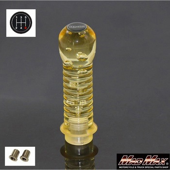 DENMA 改 シフトノブ 泡 150mm 変換アダプター付き MAD MAX(マッドマックス)