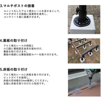 マルチデッキ HCナベドリルビス 4×25 フクビ化学