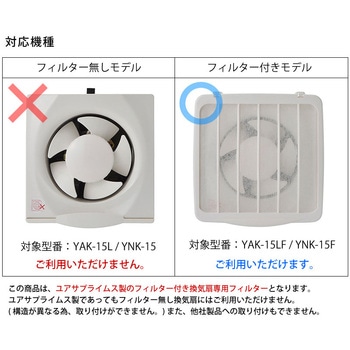 換気扇フィルター ユアサ(ユアサプライムス)