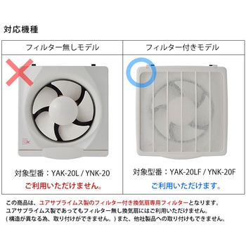 換気扇フィルター ユアサ(ユアサプライムス)