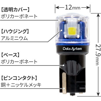 LEDバルブ(T10タイプ) データシステム