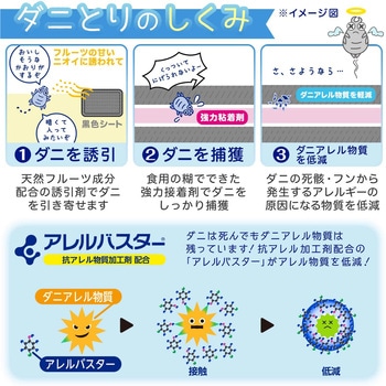 バルサン ダニとり誘引シート バルサン