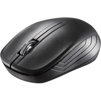 無線(2.4GHz)IR LEDマウス 3ボタンタイプ 簡易パッケージモデル ブラック BUFFALO(バッファロー)