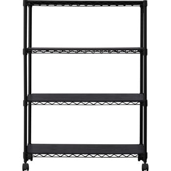 CMM-75104B カラー メタルラック (R) ウッドボード付き 幅75cm Φ19mm 1