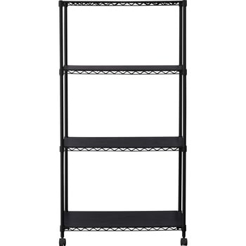 カラー メタルラック (R) ウッドボード付き 幅75cm Φ19mm アイリスオーヤマ