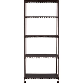 カラー メタルラック (R) ウッドボード付き 幅75cm Φ19mm アイリスオーヤマ