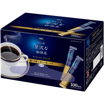 Agf ちょっと贅沢な珈琲店 インスタントコーヒー スティック 1箱 100本 Agf 通販サイトmonotaro