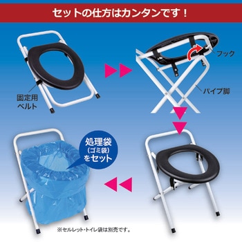セルレット ニュー簡易便座(手提げ袋付き) 後藤