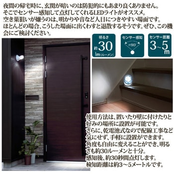 7LEDマルチセンサーライト SV-5462 セーブインダストリー