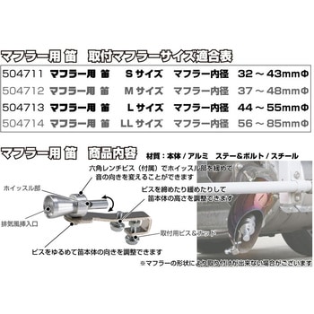 トラックマフラー用 笛 JET INOUE(ジェットイノウエ)