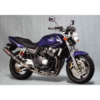 10410-11TCB 99'～07' CB400SF VTEC TI4-1 カーボン JMCAプレート付き