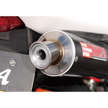 HORNET250 SUS4-1-2 カーボン JMCAプレート付き ヤマモトレーシング