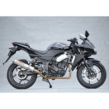 08’～09’ NINJA250R SUS2-1 チタン  触媒付き JMCAプレート付き ヤマモトレーシング