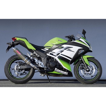 13’～ Ninja250 SUS SLIP-ON ケブラー JMCAプレート付き ヤマモトレーシング
