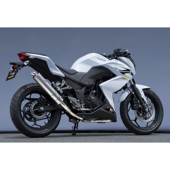 13’～ Z250 SUS SLIP-ON チタン JMCAプレート付き ヤマモトレーシング