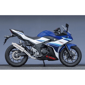 最終価格　EPSON　TRUME　チタン　限定モデル 30253-01NTB 17'～ GSX250R SPEC-A SLIP-ON チタン JMCAプレート