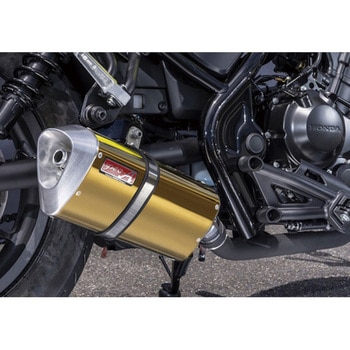 2017’～ Rebel250  SPEC-A  SLIP-ON TYPE-SA ゴールド 触媒付き JMCAプレート付き ヤマモトレーシング