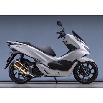 18 Pcx Spec A Type Sa ゴールド 触媒付き Jmcaプレート付き ヤマモトレーシング フルエキゾーストマフラー 通販モノタロウ 71sag
