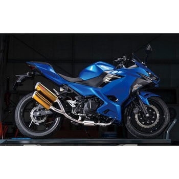 40255-52SAG 2018'～ Ninja250 SPEC-A TWIN ゴールド 触媒付き JMCAプレート付き 1個 ヤマモトレーシング  【通販モノタロウ】