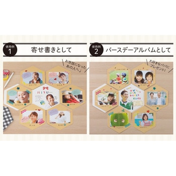スクラップアルバム ハニカム セキセイ