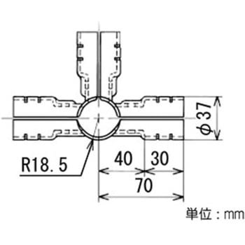 イレクター Φ32メタルジョイント 矢崎化工