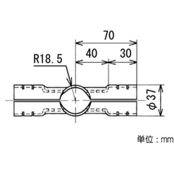 イレクター Φ32メタルジョイント 矢崎化工