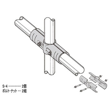 イレクター Φ32メタルジョイント 矢崎化工