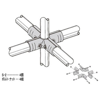 イレクター Φ32メタルジョイント 矢崎化工