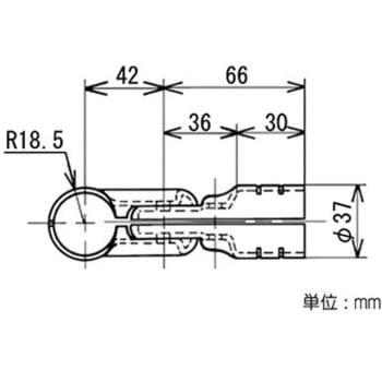 イレクター Φ32メタルジョイント 矢崎化工