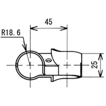 イレクター Φ32メタルジョイント NI 矢崎化工