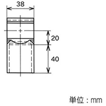 イレクター Φ32プラスチックジョイント 枠つなぎ用 矢崎化工