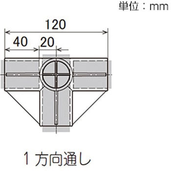 イレクター Φ32プラスチックジョイント 中間つなぎ用 矢崎化工