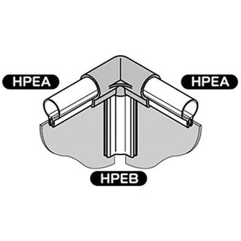 イレクター Φ28パネルキャッチ プラスチックジョイント 矢崎化工