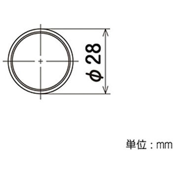 イレクター Φ28導電パイプ 矢崎化工