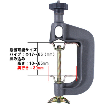 LED投光器専用Cクランプ ライトテック
