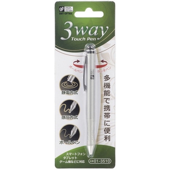 3Wayタッチペン オーム電機