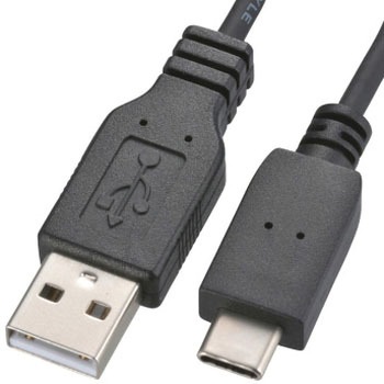 USB2.0 Type-C-A 接続ケーブル オーム電機