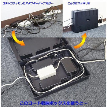 コード収納s Box オーム電機 ケーブルボックス 通販モノタロウ Oa B Sbb1