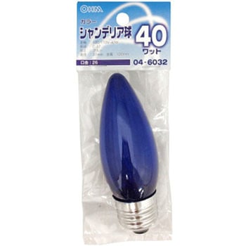 シャンデリア球 E26 40W - オーム電機