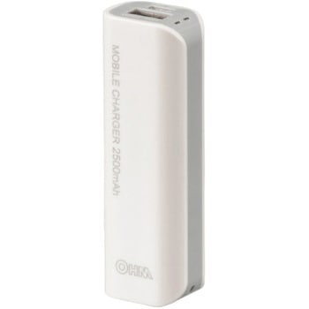 モバイルチャージャー 2500mAh オーム電機