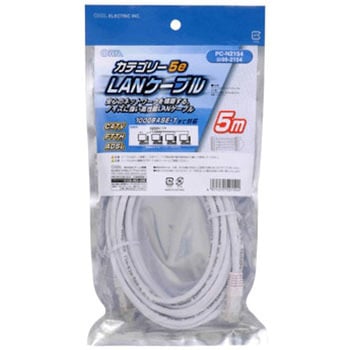 LANケーブル 5E オーム電機