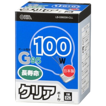 ボール球 長寿命 G95E26 - オーム電機